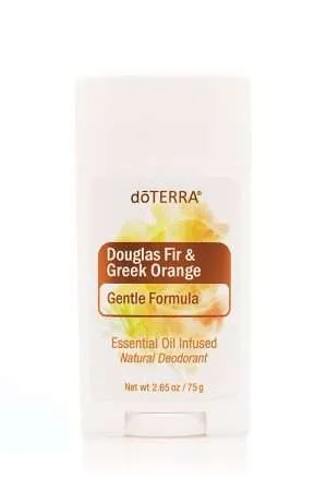 dōTERRA Natural Deodorant Gentle Formula with Douglas Fir & Greek Orange - 2.65 oz / 75 g