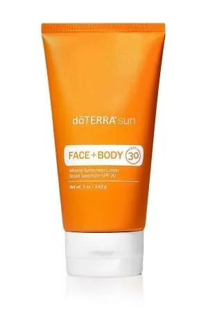 dōTERRA sun® Face + Body Mineral Sunscreen Lotion - 5 oz / 142 g