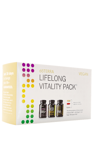 dōTERRA Vegan Lifelong Vitality Pack (Bottles) - 30 Day Supply