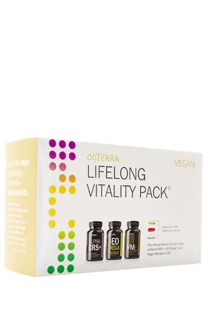 dōTERRA Vegan Lifelong Vitality Pack (Bottles) - 30 Day Supply
