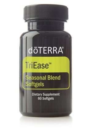 dōTERRA TriEase Seasonal Blend Softgels - 60 Softgels